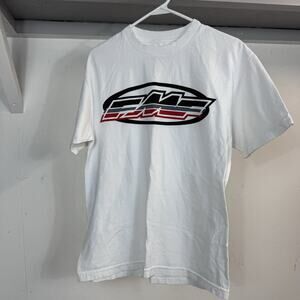 Men's Tee Medium FMF Racing White Motocross Dirtbike Motorsports